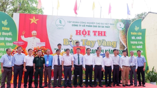 Cao su Sa Thầy: Khát vọng chinh phục “bàn tay vàng” trên vườn cây